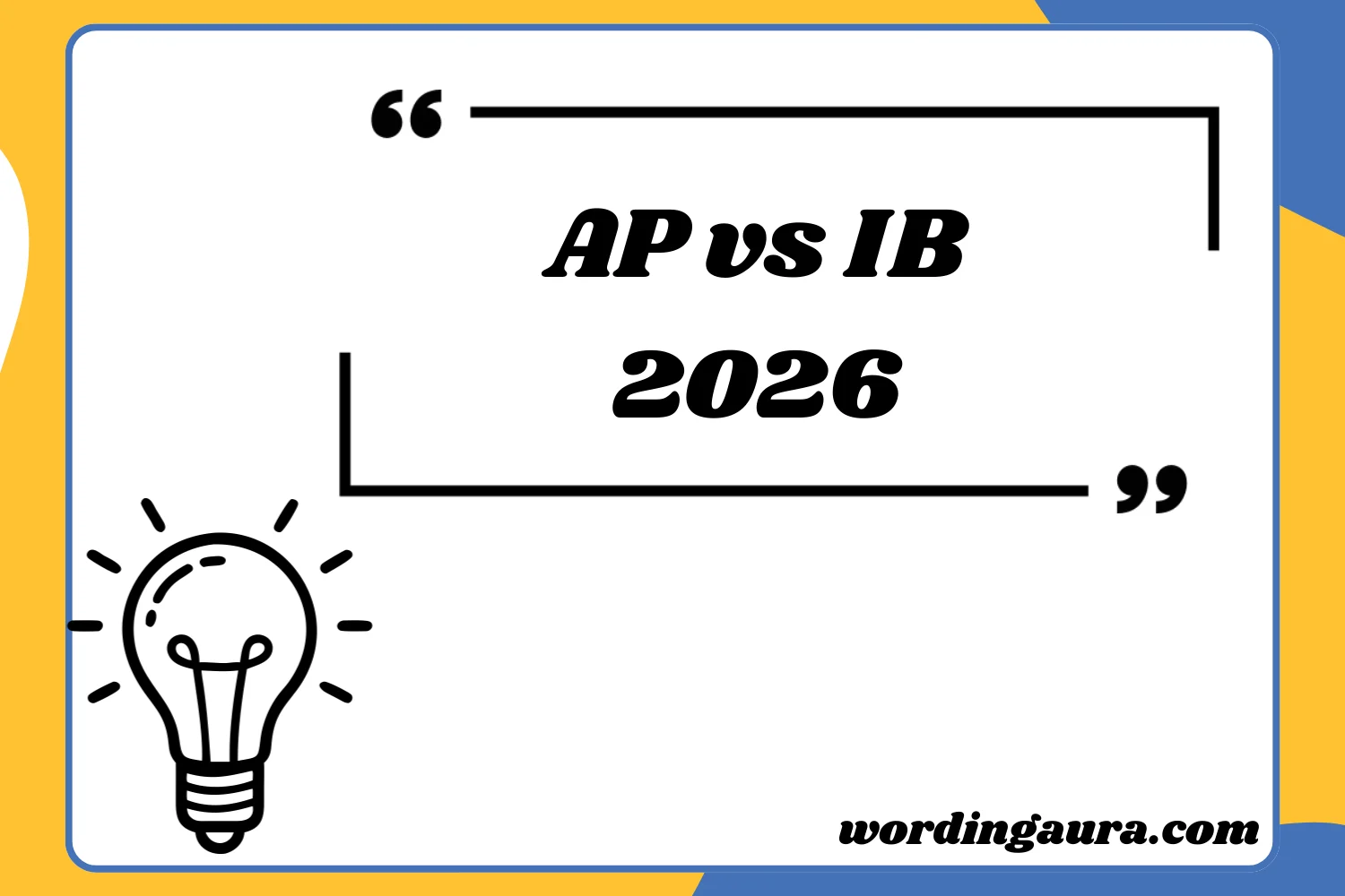AP vs IB2026